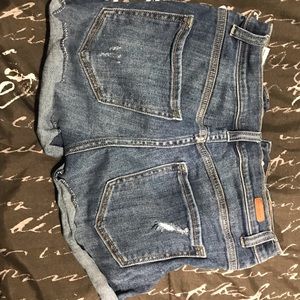 High waisted fashion nova booty shorts size S